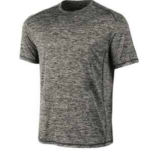 GREG NORMAN Tasso Elba shirt Mens XL gray heather GUC performance Tee